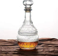 Liquor Decanter, Glass Spirits Decanter with Airtight Stopper, Whiskey Vodka Bourbon Decanter Bottle for Gift, Home