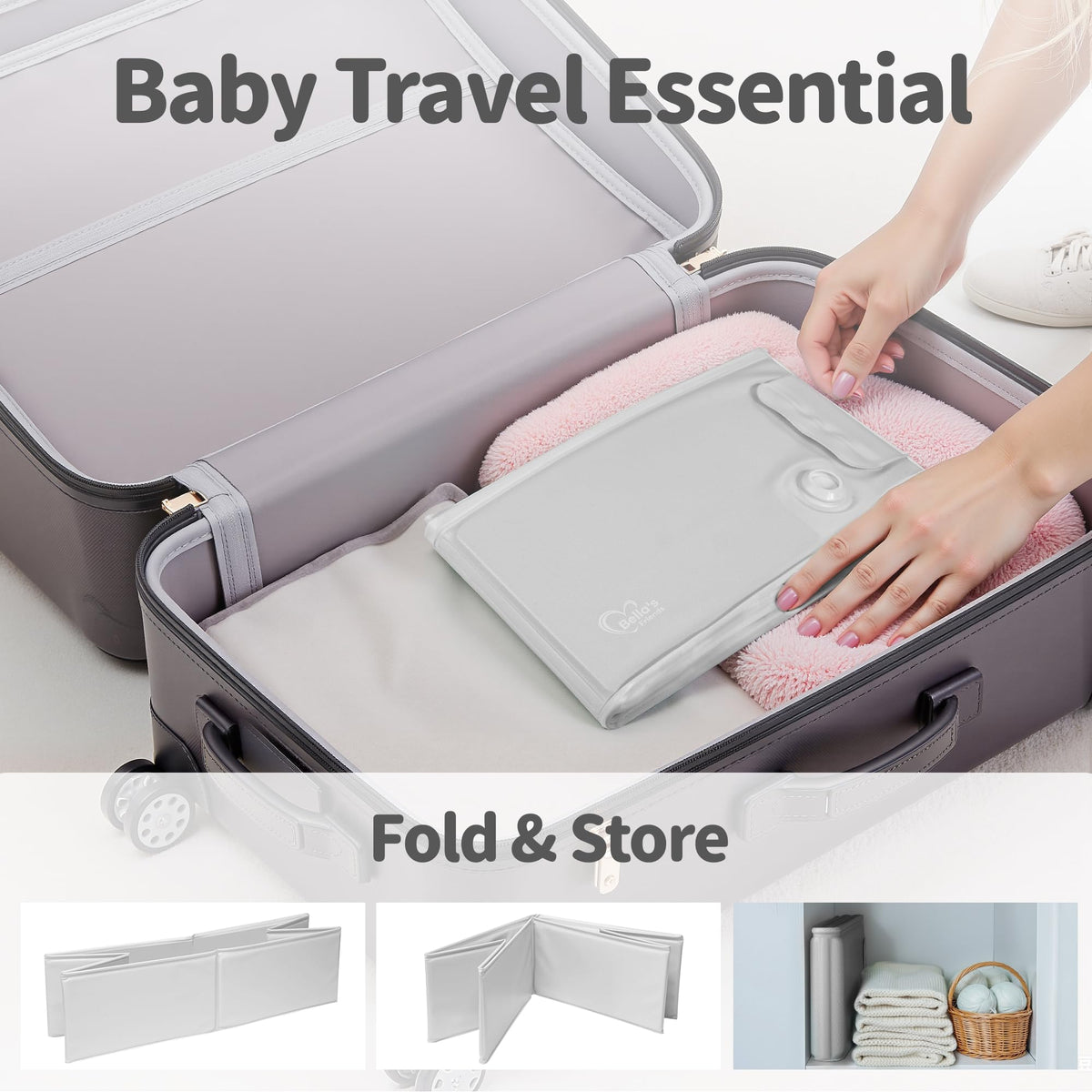 Bathtub for 6M-3Y Toddler, Baby Shower Gifts & Registry Search for Boys Girls, Collapsible & Portable Bathtub for