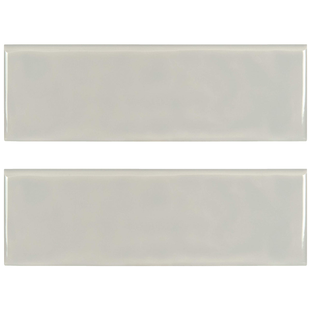 Glossy Bullnose Ceramic Subway Wall Tile|Urbano Dusk | 4" x 12"