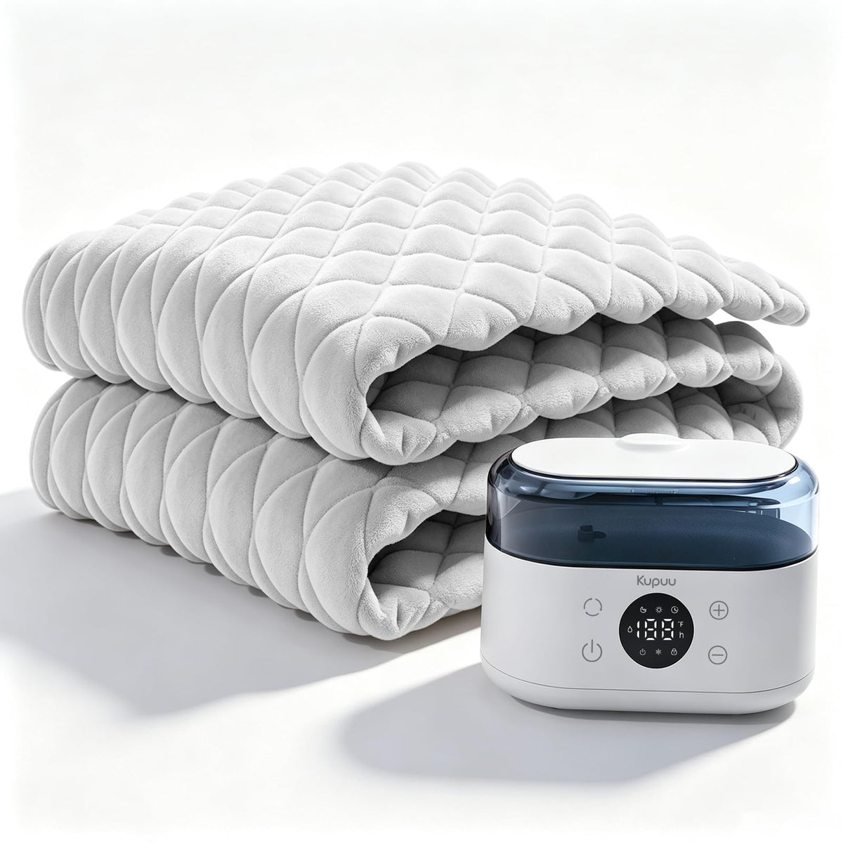 Heated Mattress Pad for Families & Seniors, Water-Circulating Heating Mattress Pad with Top-Fill Water Tank