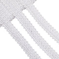 Gimp Braid Trim 1/2 Inch 20 Yard Gimp Braid Trim Decorative, White