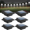 Solar Gutter Lights Outdoor, 40 LEDs Bright Solar Powered led Fence Light Deck Lights Waterproof for Wall, Deck
