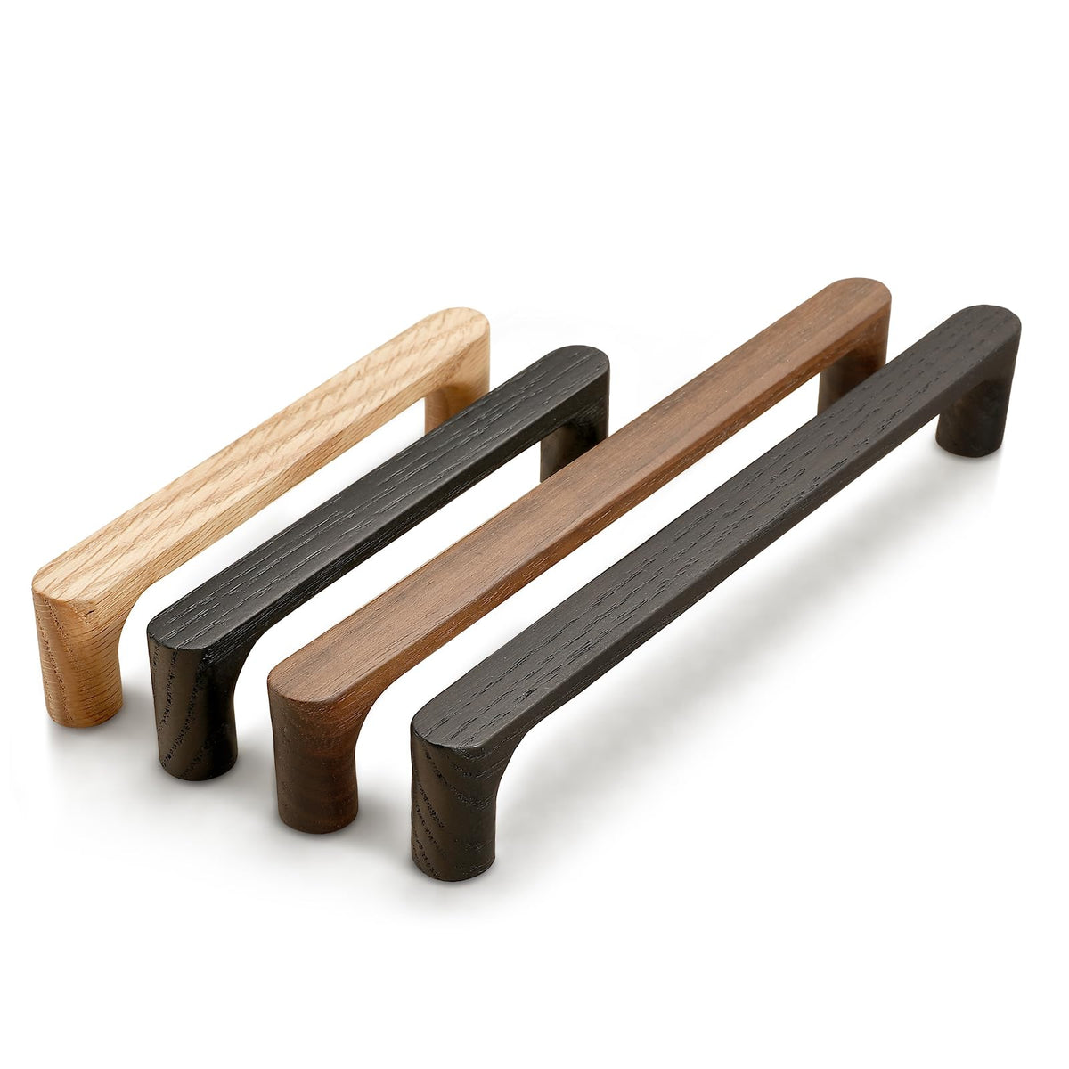 Walnut Round 5 in 2 pcs Wooden Drawer Pulls Handle pulls for cabinets Kitchen Cabinet Drawer pulls Cabinet Door Pull
