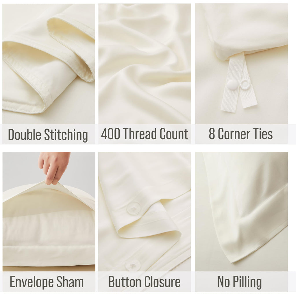 Bella Coterie | Luxury Bamboo Viscose Duvet Cover Set
