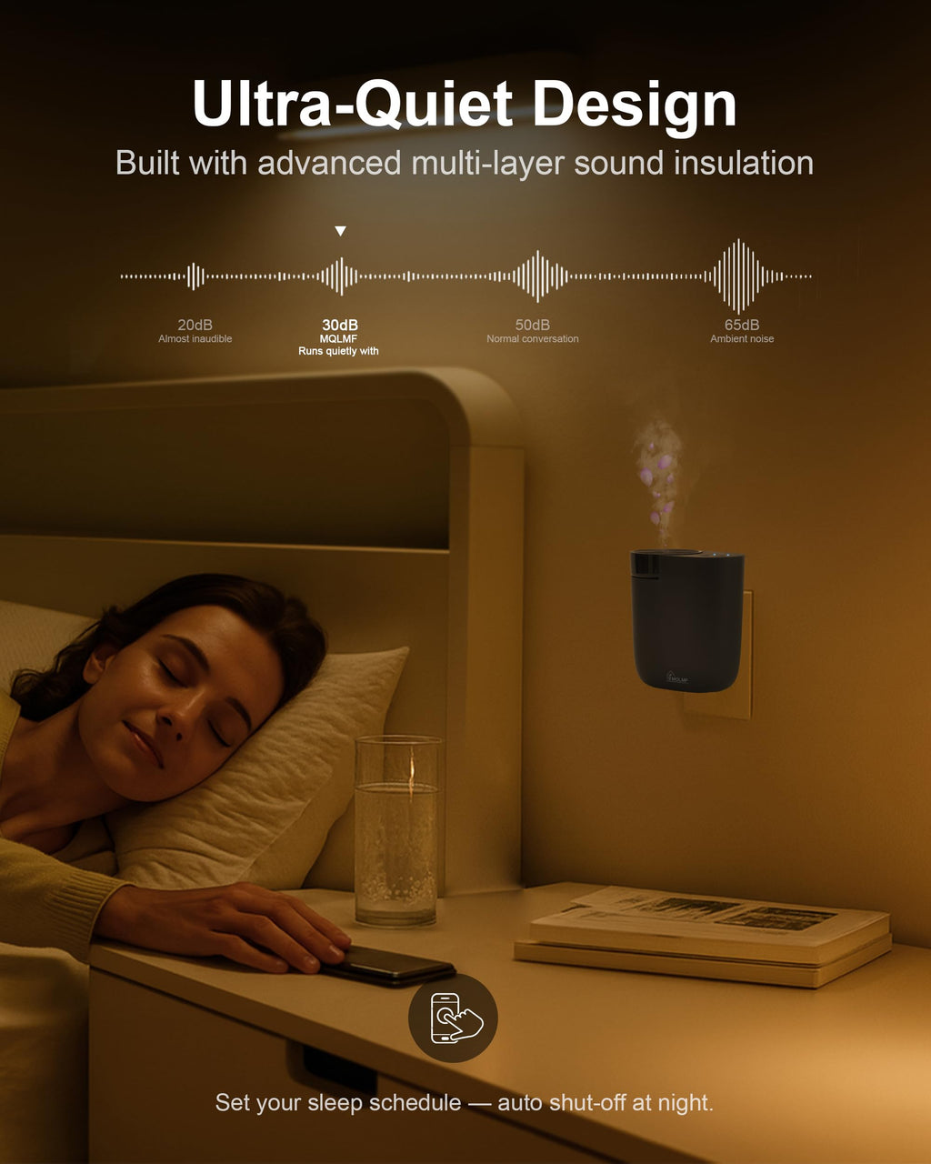 Waterless Plug in Diffuser, Essential Oil Plug in Wall Diffuser