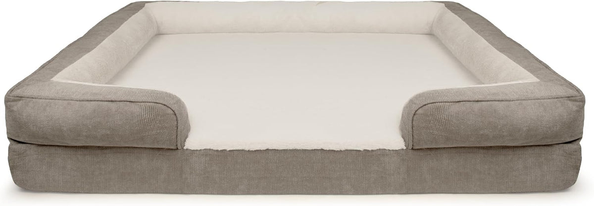 Daybed Orthopedic Sofa Dog Bed, Washable Cover, Jumbo+, Toast
