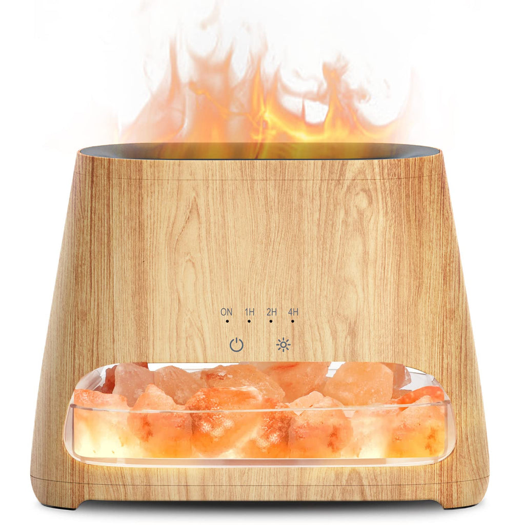 2-in-1 Essential Oil Diffuser & Himalayan Salt Lamp