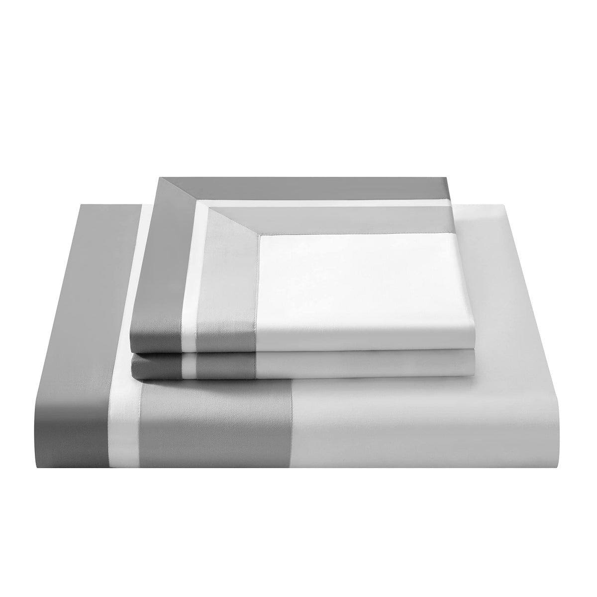 Casabolaj Shading 3 Pcs Do Not Include Filling Duvet Cover Set 100% Egyptian Cotton Sateen Luxury 400 TC Classic