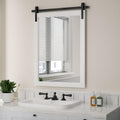 Farmhouse Bathroom Vanity Mirror for Over Sink, 22" x 30" White