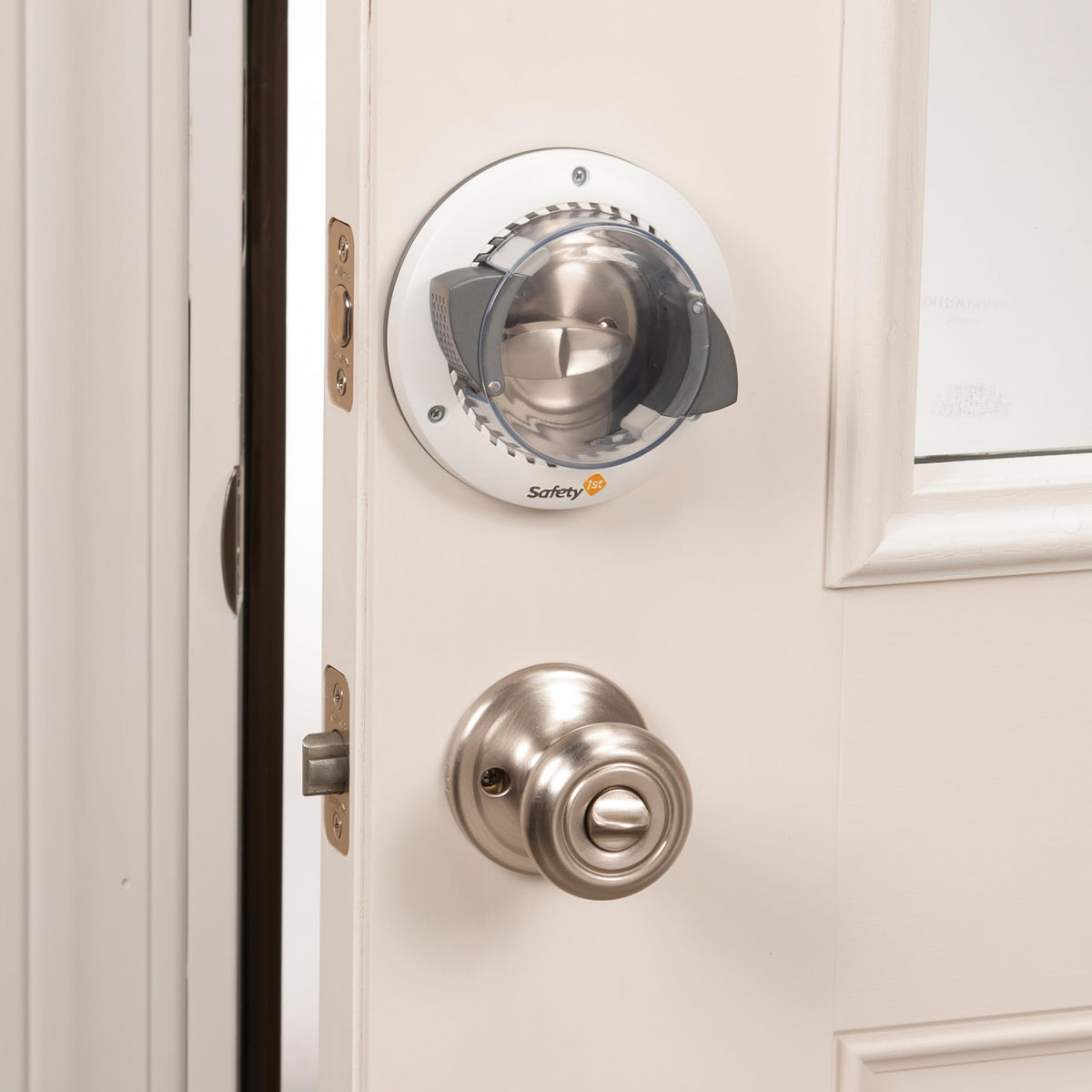 Secure Mount Deadbolt Lock, White