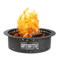 Smokeless Outdoor Fire Pit Ring Insert 36 Inch Round
