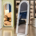 Arch Full Length Standing Mirror with LED Lights