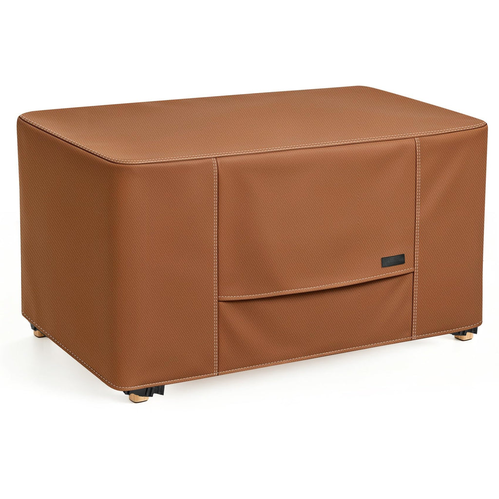 Waterproof Patio Coffee Table Cover Rectangular 36 x 20 x 18 Inch Outdoor Furniture Coffee Table Cover Small