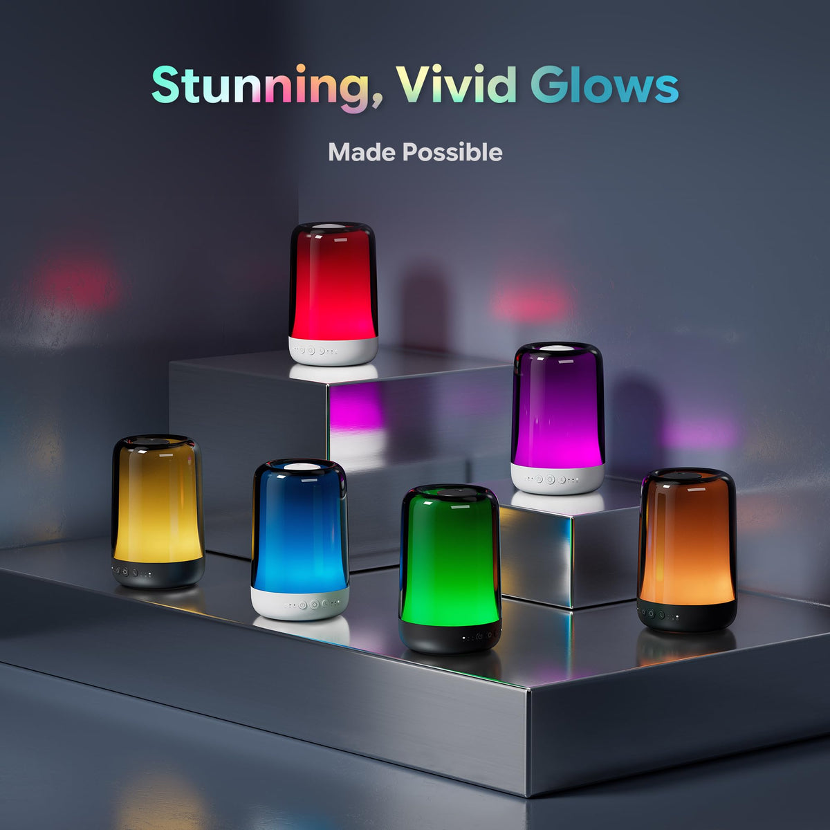 RDG Waterless Oil Diffuser with Rainbow Light