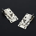 Satin Nickel Tip Out Tray Hinges, Kitchen Cabinet Hinges, 3 Pair