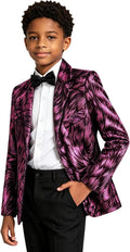 Boy Blazer Kids Regular Fit Homecoming Suit Jacket Casual Party Sports Coat