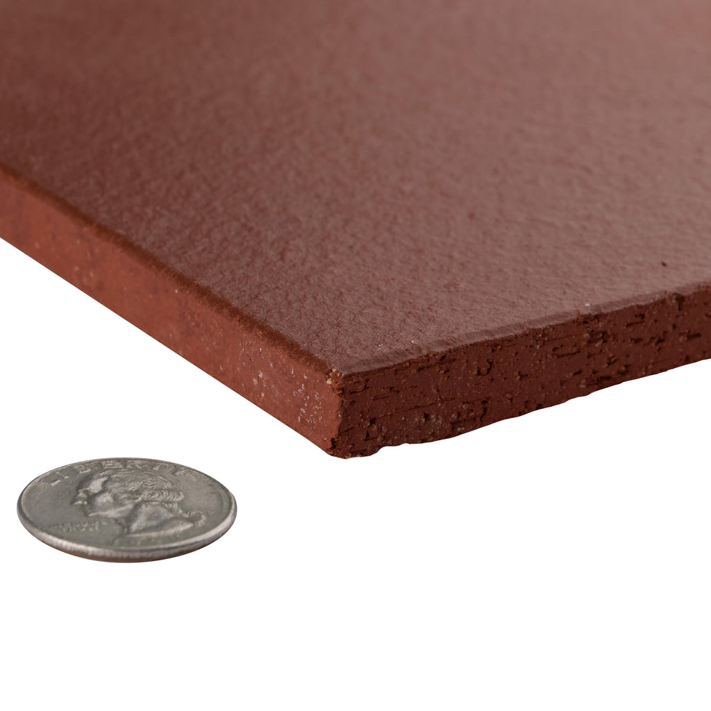Quarry Flame Red 5-7/8" x 5-7/8" Ceramic Floor and Wall Tile