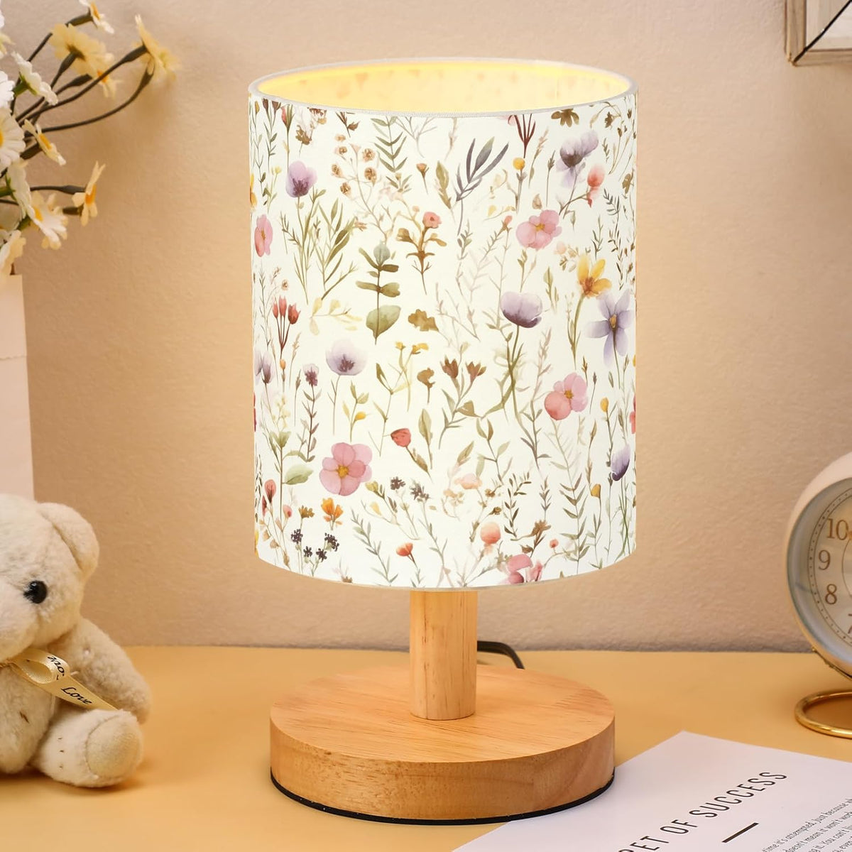 Wildflower Kids Table Lamp Kids Lamps for Girls Room