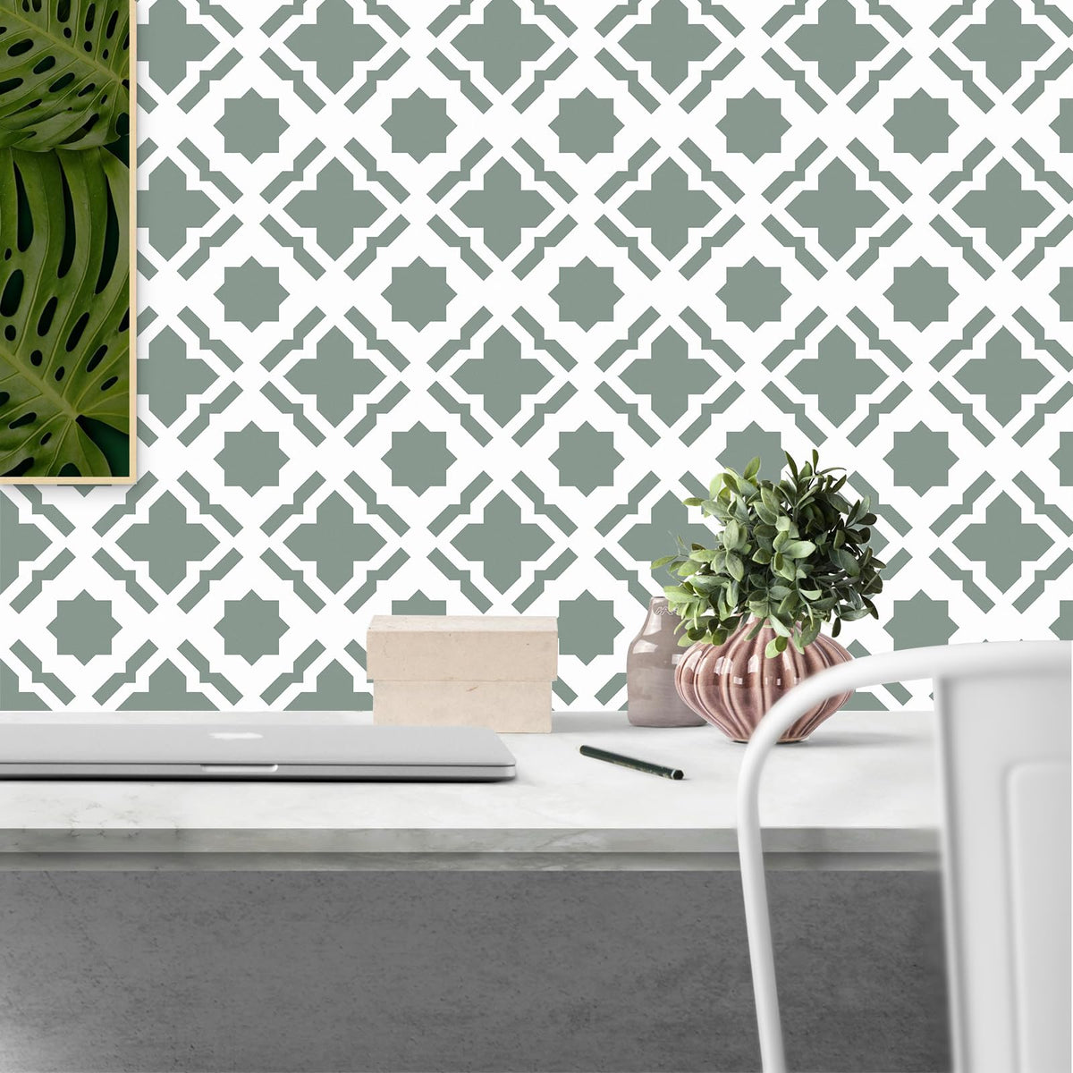 Peel and Stick Floor Tile, 10 Sheets Self-Adhesive Vinyl Flooring
