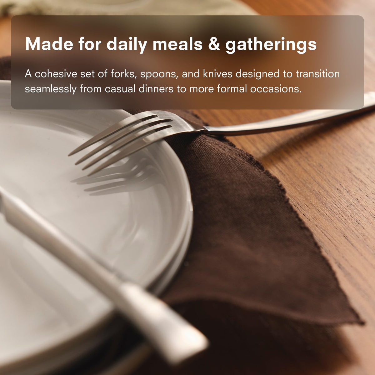 18/10 Stainless Steel Forged Flatware Set | 20 Piece Set