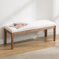 Linen Entryway Bench Farmhouse Dining Benches Upholstered Bedroom Bench Shoe Bench Seat Living Room Bedroom End of