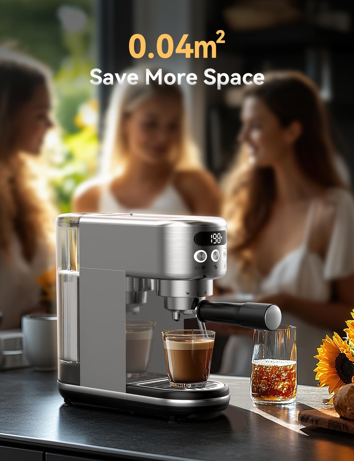 20 Bar Espresso Machine Super Compact Espresso Coffee Machine