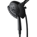 2 in 1 Shower Head with Handheld Combo High Pressure Black 1.8 GPM