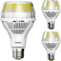 Bright LED Light Bulbs 3 Pack, A21 400W 6000 Lumens Light Bulbs 1 Pack + A19 300W 5000 Lumens 2 Pack, 5000K Daylight