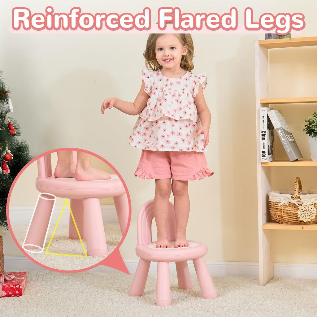 Toddler Chair, Ergonomic Kids Chair, Chair for Kids, Pink