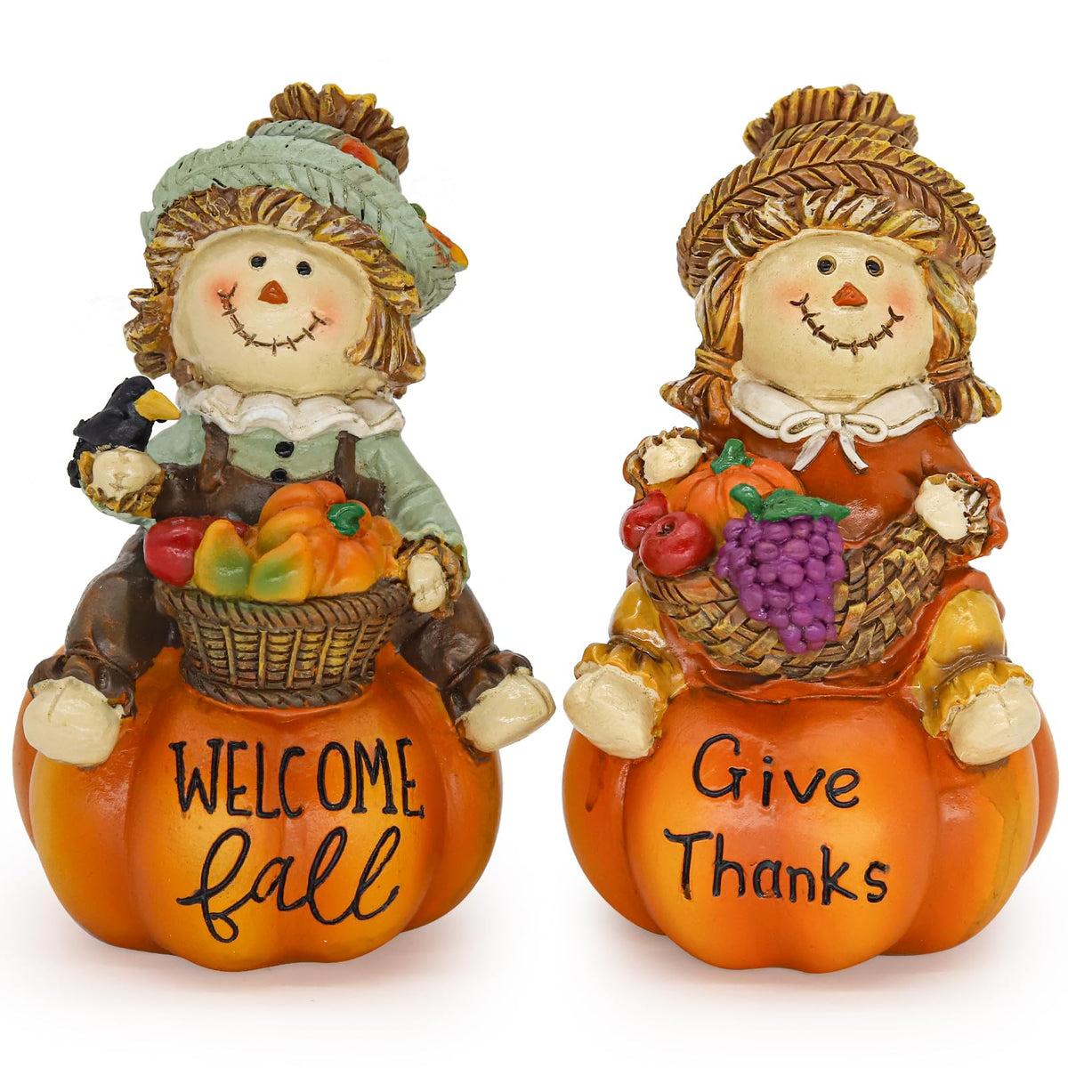Thanksgiving Decorations, Harvest Decorations, Scarecrow for Garden Outside