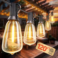 Outdoor String Lights, Outdoor Party Light with 58 Edison Lights Bulb