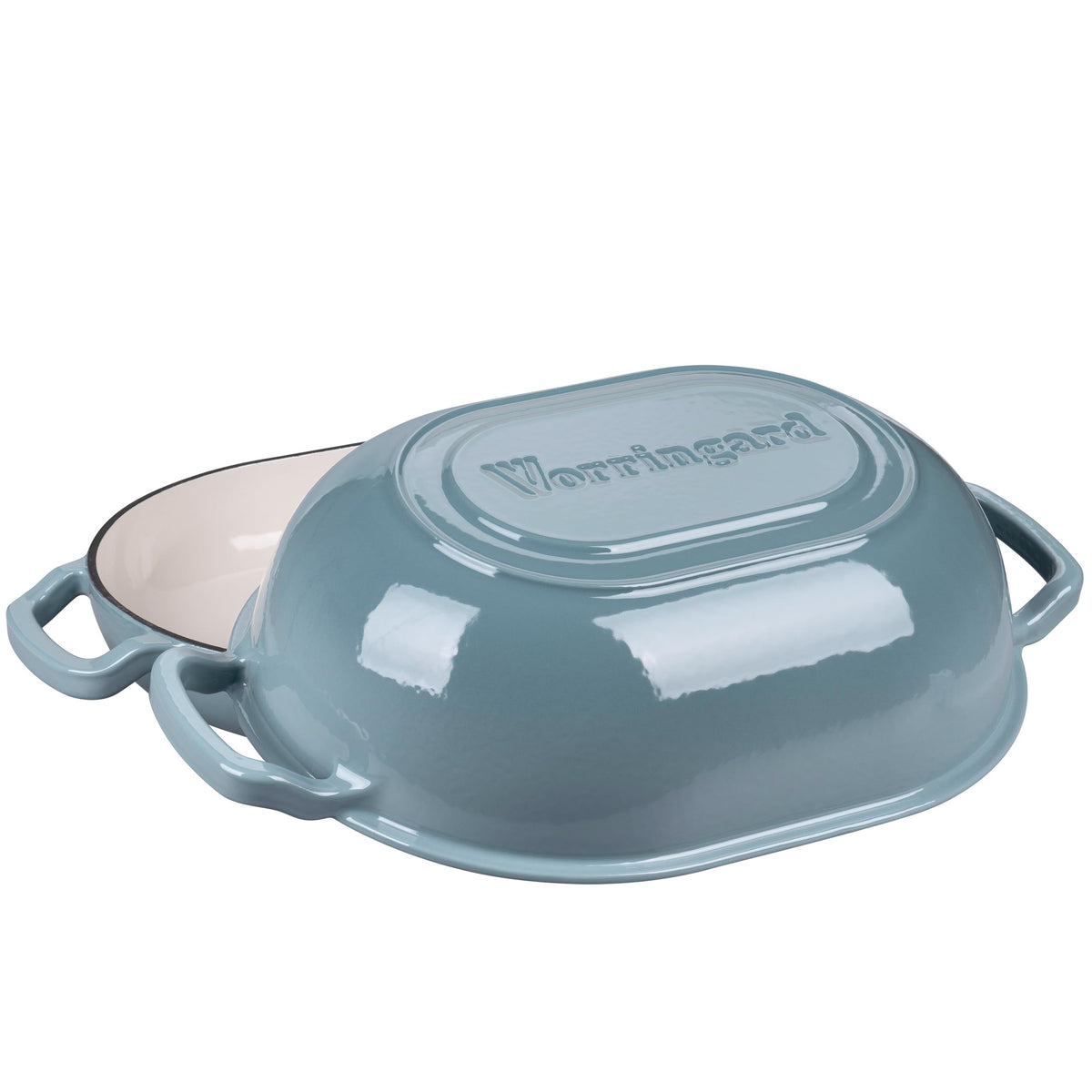 Enameled Cast Iron Sourdough Bread Oven, Dutch Oven, Loaf Cast Iron Bread Pan made Bread Baking, Meatloaf Pan with