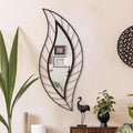 Rustic Mirrors for Wall, 45" x 18.5" Modern Mirror for Vanity
