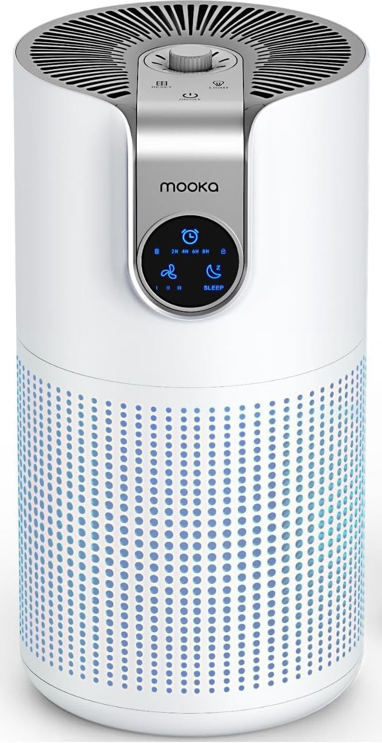 Air Purifiers for Home Large Room Up to 1500ft² with Aromatherapy, HEPA Air Purifier for Bedroom Pets Kitchen, Air