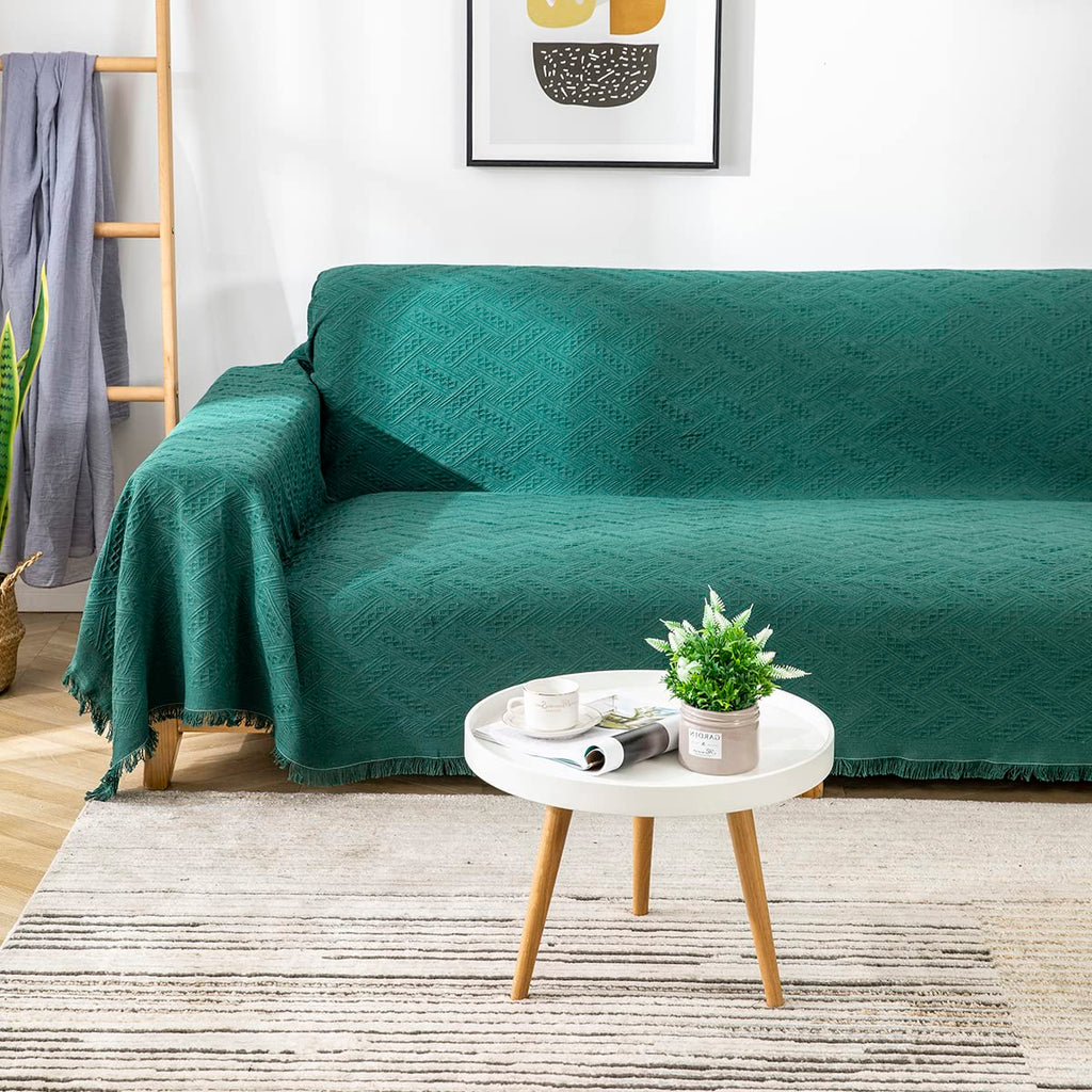Couch Cover Sheet Blanket, Oversized Couch Covers for 3 Cushion Sofa, Extra Large Furniture Decoration Covers Sofa