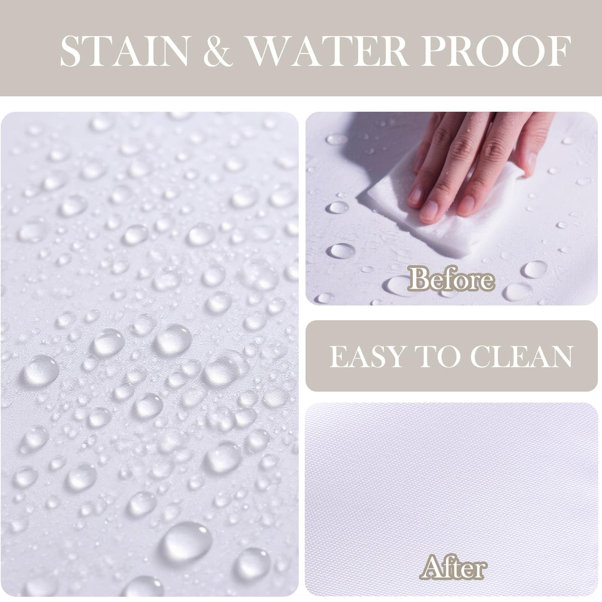 2 Pack White Round Polyester Tablecloth 90 Inch Washable for Round Tables, Stain and Wrinkle Resistant Cover Dining
