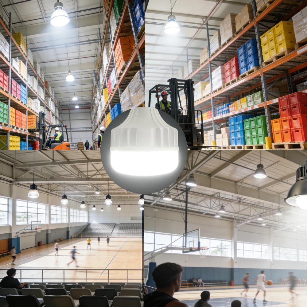 LED E26 High Bay Light Bulb 5000LM, 50W Daylight White