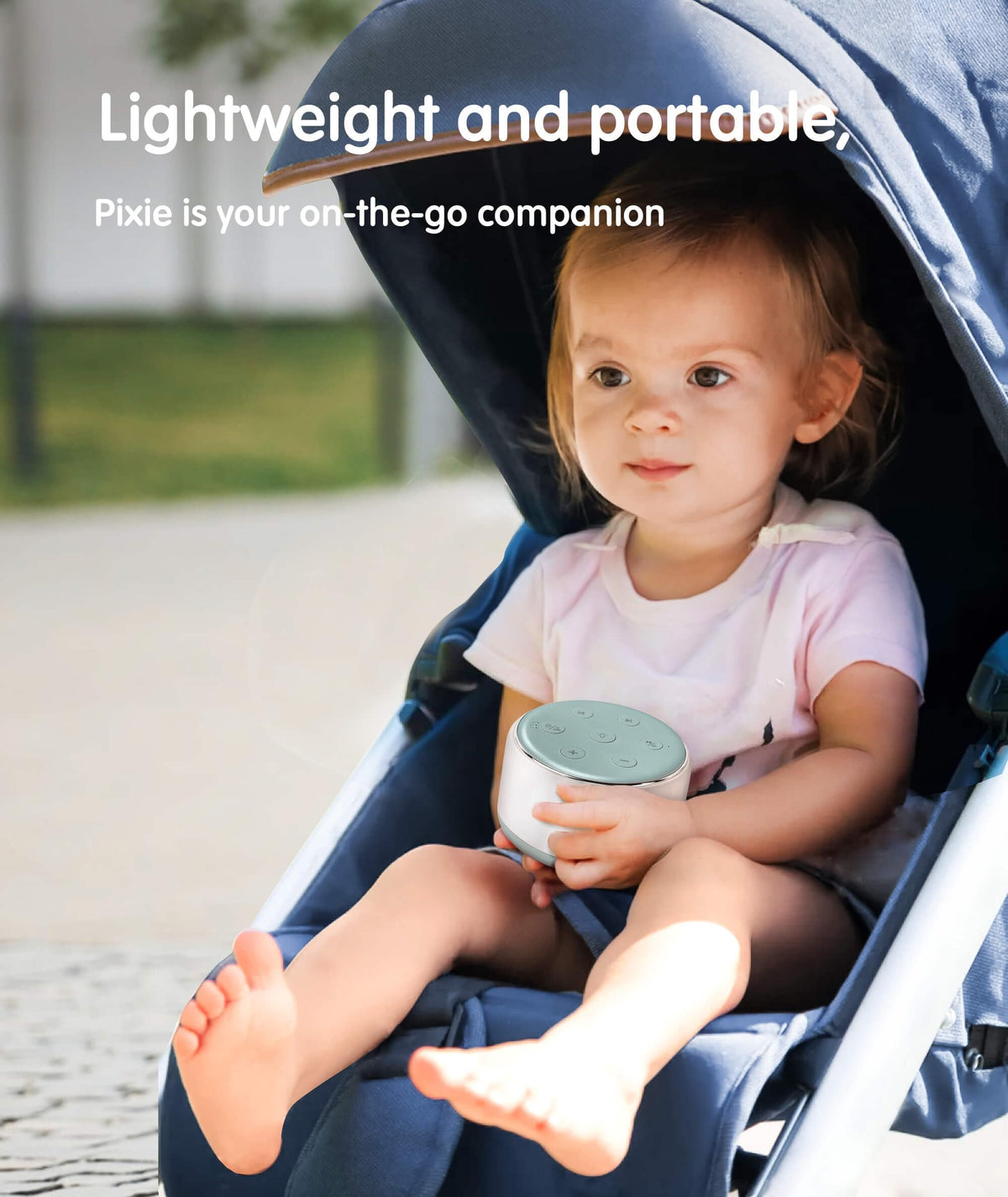 Rechargeable White Noise Sound Machine Baby with Night Light