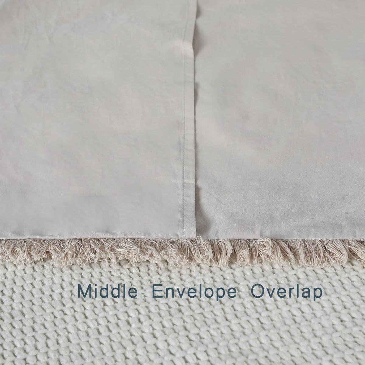 Quilted Pillow Shams Linen Standard Set of 2 Muslin Cotton Matelasse Boho
