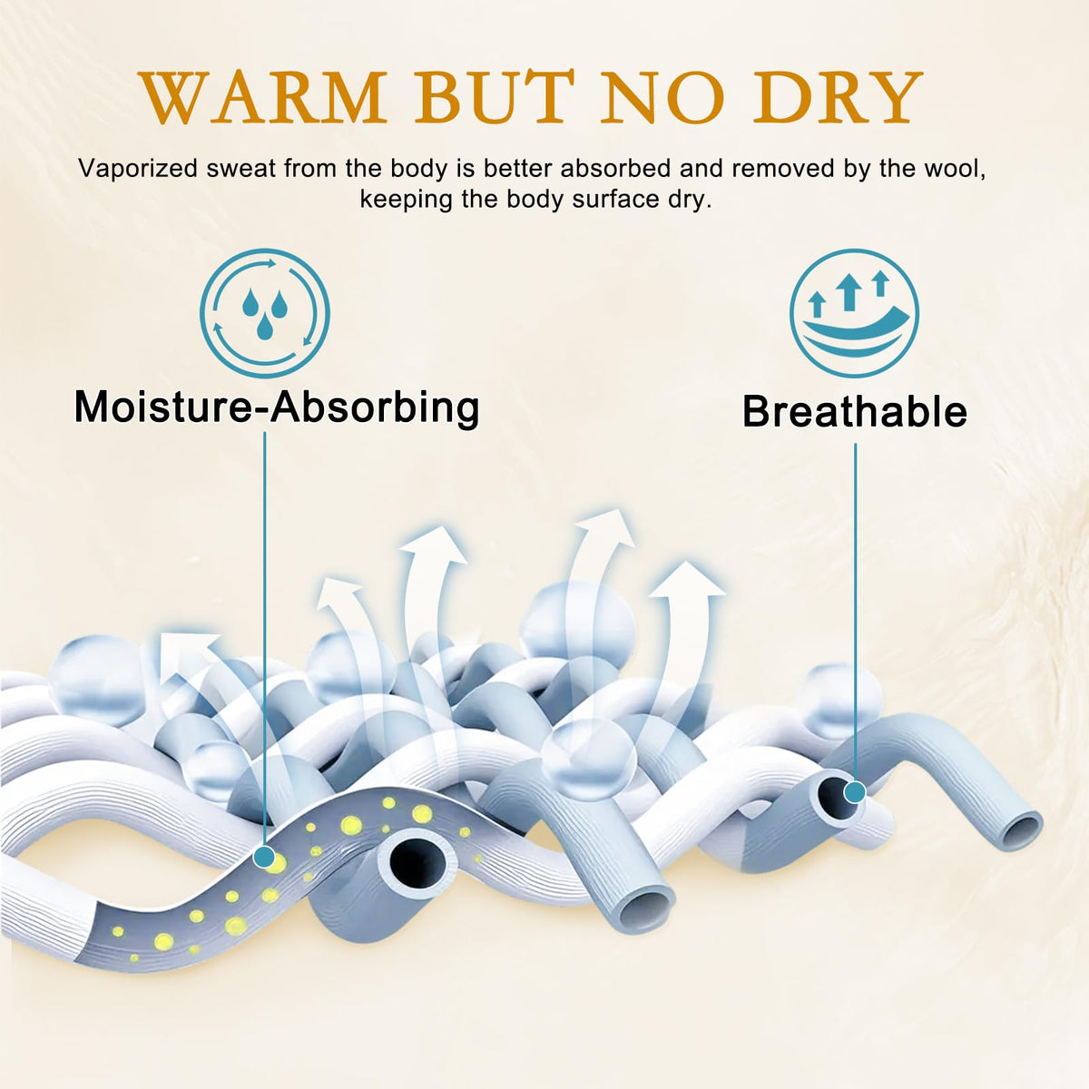 Luxurious All Season Wool Comforter, 100% Natural Australian Lamb Wool Filling, Natural Comforter Duvet