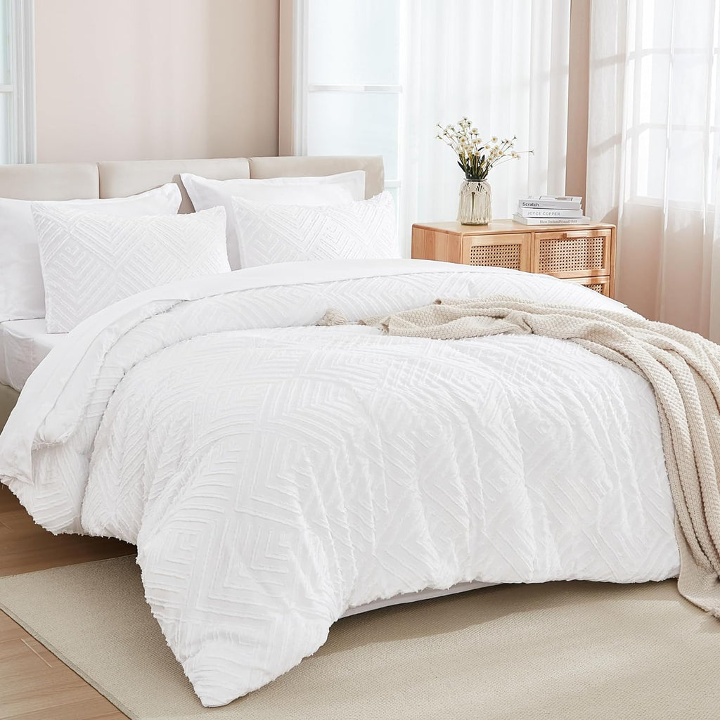 Oversized King Comforter 120x98, White