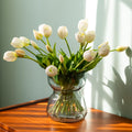 20Pcs Artificial Tulips Flowers Real Touch Latex - Faux Tulips Bouquet Decor, Wedding Centerpieces, Spring Floral