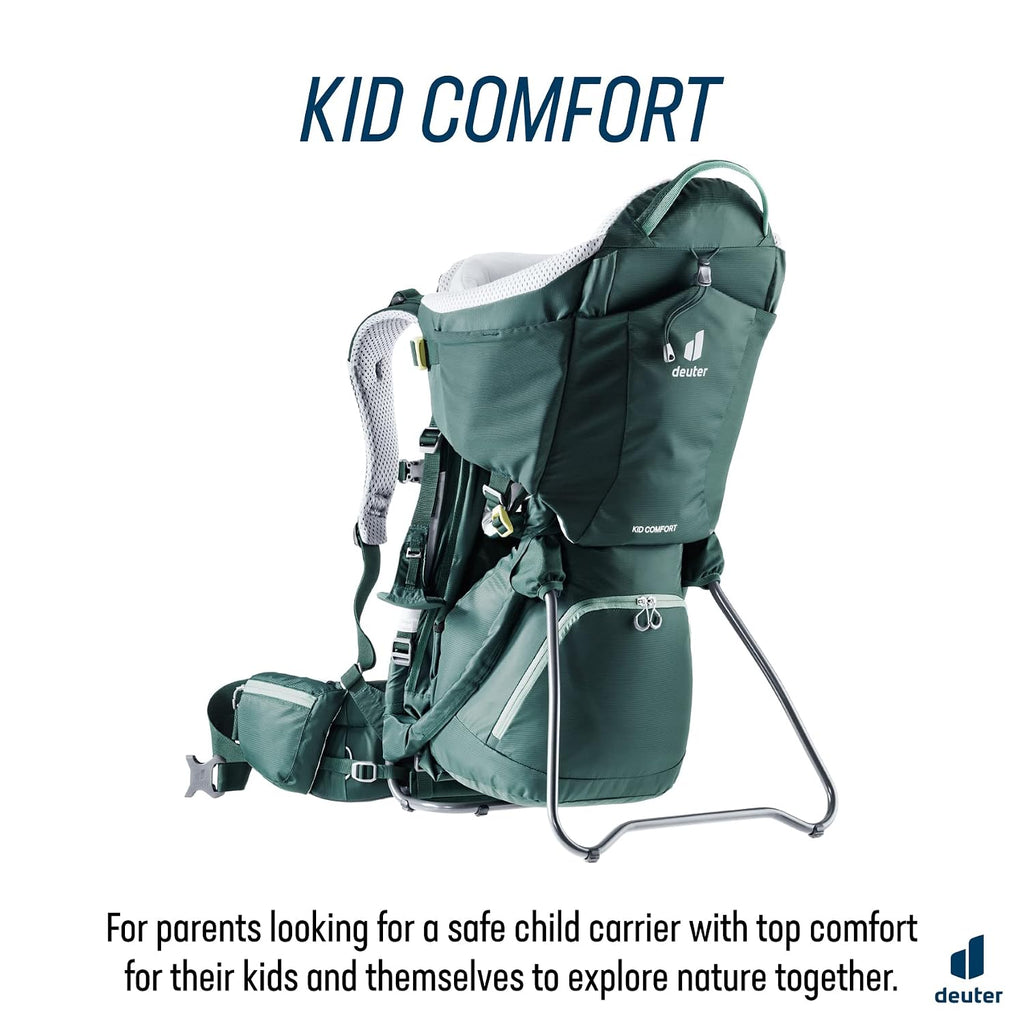 Kid Comfort Child Carrier and Backpack for Travel & Hiking with Toddlers - Forest