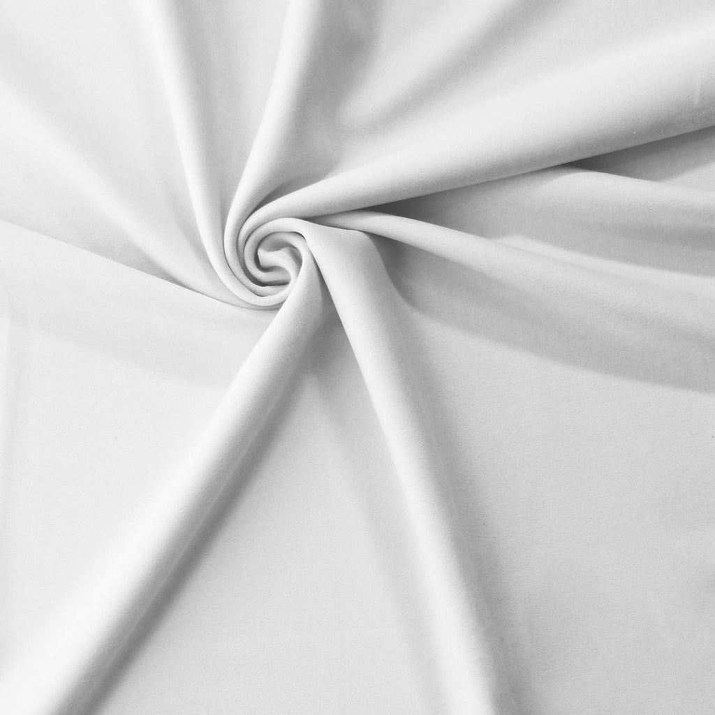 Mini Crib Skirt (24" x 38"), Ultra Soft Microfiber Ruffled Mini Crib Bed Skirt, White, for Boys & Girls