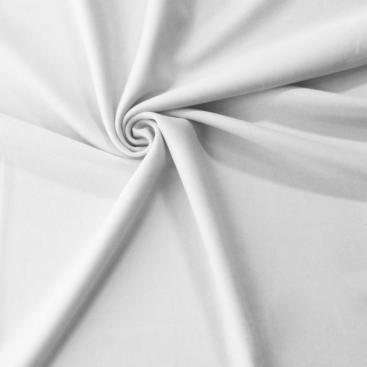 Mini Crib Skirt (24" x 38"), Ultra Soft Microfiber Ruffled Mini Crib Bed Skirt, White, for Boys & Girls