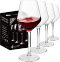 Unbreakable Stemmed Wine Glass 100% Tritan Plastic Dishwasher available Glassware 15 oz, Set of 4