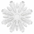 Petal Pinecone Shaped Ceiling Medallion(19.7"OD x 3.74" ID x 1" P Fits Chandelier 16-24") Ceiling Medallions for