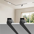2 Pack 39.4 Inch (1M) 24V Recessed Trimless Magnetic Track Lighting System