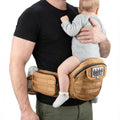 Baby Hip Carrier for Infant & Toddler (Up to 45 lbs), Coyote Brown
