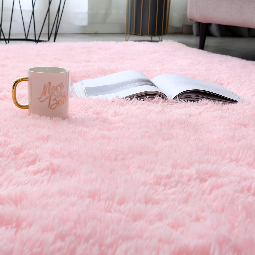 Shag Area Rugs for Bedroom Living Room, Ultra Soft Fluffy Area Rugs for Dorm, Indoor Carpet Nursery Rugs